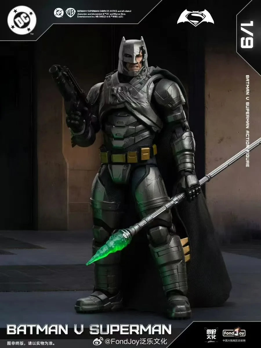 Fondjoy, BVS Set. Armored Batman vs Battle Damaged Superman , 1/9 Scale Action Figure